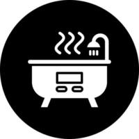 Hot Tub Vector Icon Style