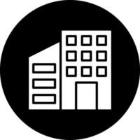 ffice Building Vector Icon Style