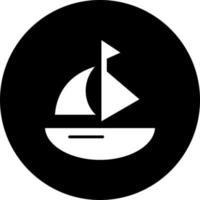 Boat Vector Icon Style