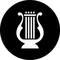 Lyre Vector Icon Style