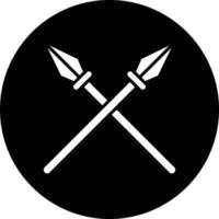 Spear Vector Icon Style