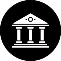 Greek Temple Vector Icon Style