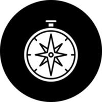 Compass Vector Icon Style