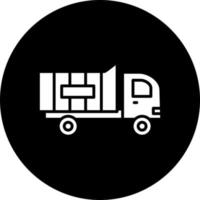 Dump Truck Vector Icon Style