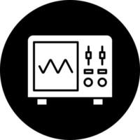 Oscilloscope Vector Icon Style