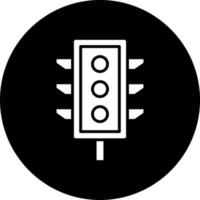 Traffic Light Vector Icon Style