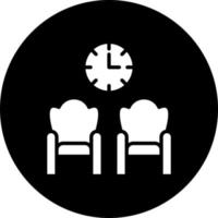 Waiting Room Vector Icon Style