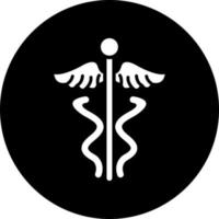 Caduceus Vector Icon Style