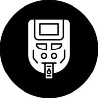 Glucometer Vector Icon Style