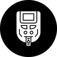 Glucometer Vector Icon Style