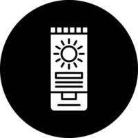 Sunscreen Vector Icon Style