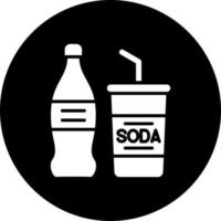 soda vector icono estilo