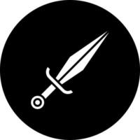 Dagger Vector Icon Style