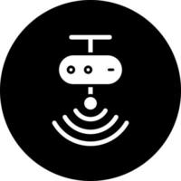 Motion Sensor Vector Icon Style