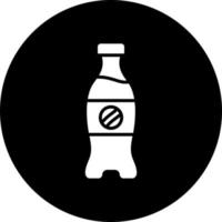 Cola Bottle Vector Icon Style