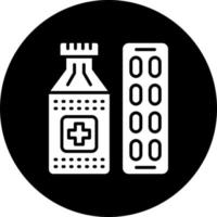 Antibiotic Vector Icon Style