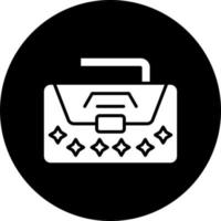 Clutch Bag Vector Icon Style