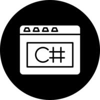 C Sharp Vector Icon Style