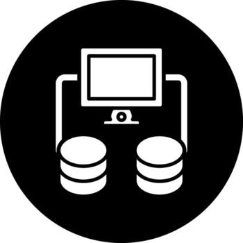 Database Vector Icon Style