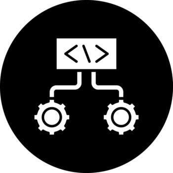 Code Setting Vector Icon Style