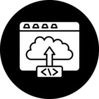 Code Deployment Vector Icon Style