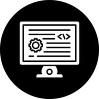 Backend Development Vector Icon Style