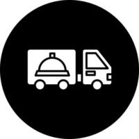 Food Truck Vector Icon Style