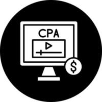 Cpa Vector Icon Style