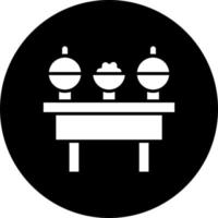 buffet vector icono estilo