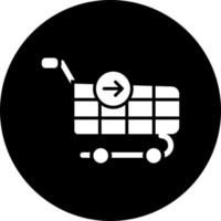 Continue Shopping Vector Icon Style