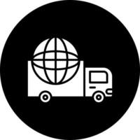 International Shipping Vector Icon Style