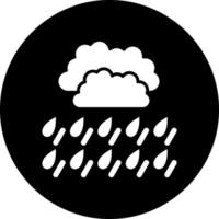 Rain Vector Icon Style