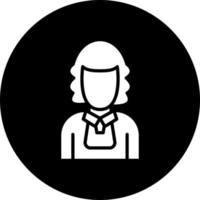 Judge Vector Icon Style