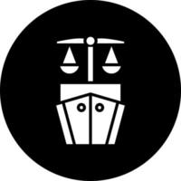 Maritime Law Vector Icon Style