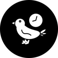 Early Bird Vector Icon Style