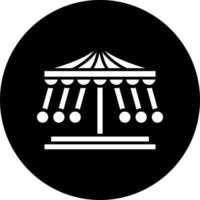 Merry Go Round Vector Icon Style