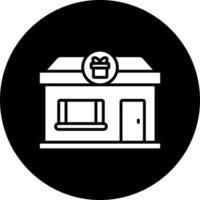 Souvenir Shop Vector Icon Style