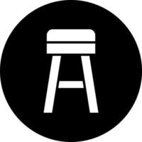 Stool Vector Icon Style