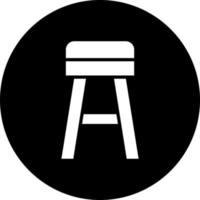Stool Vector Icon Style