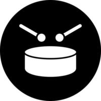 Drum Vector Icon Style