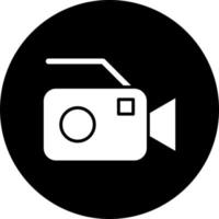 Video Camera Vector Icon Style