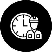 Working Hours Vector Icon Style