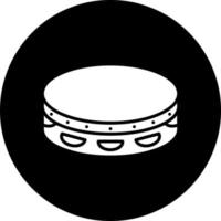 Tambourine Vector Icon Style