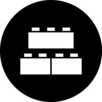 Bricks Toys Vector Icon Style