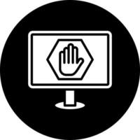 Ad Blocker Vector Icon Style