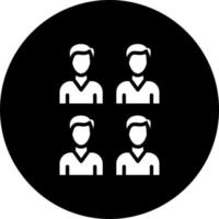 Audience Insight Vector Icon Style