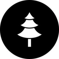 Pine Tree Vector Icon Style