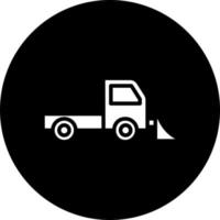 Snowplow Vector Icon Style