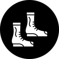 Construction Shoes Vector Icon Style