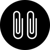Paperclip Vector Icon Style